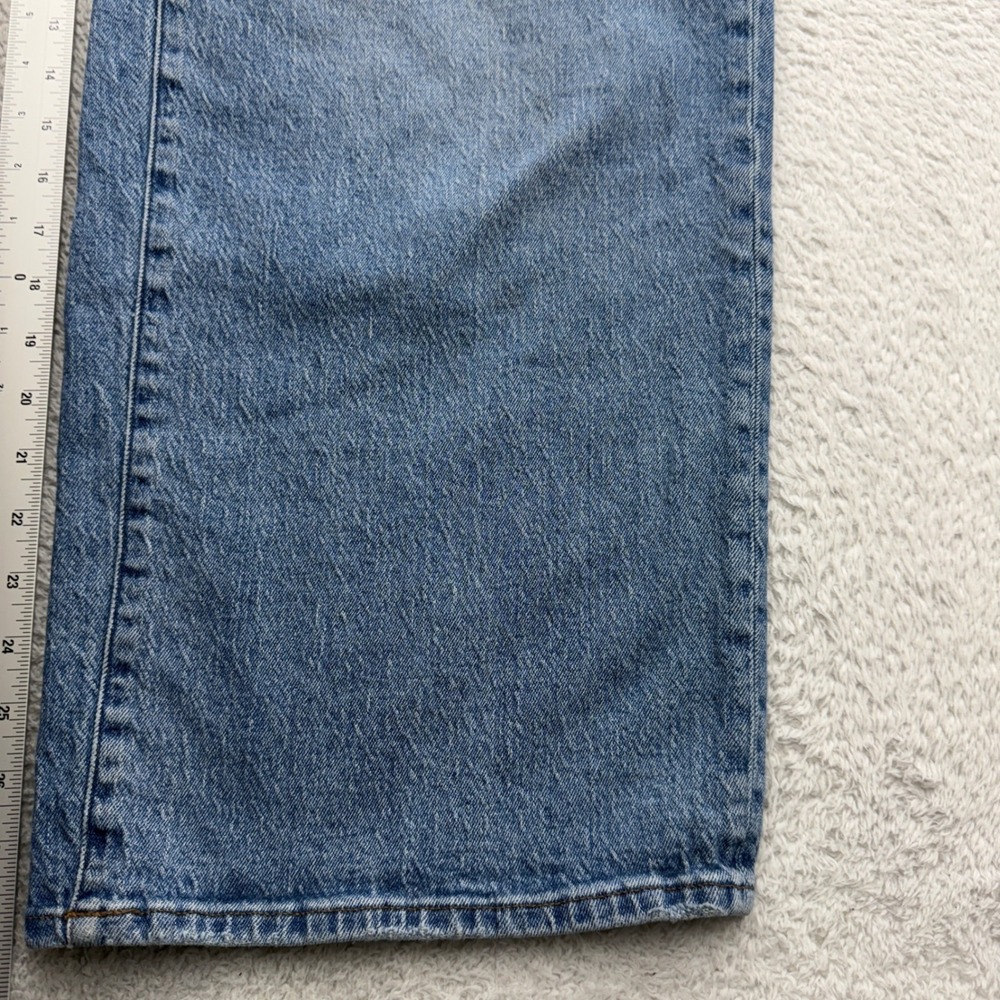 Madewell The Perfect Vintage Wide-Leg Jean 18W Medium Blue Wash High Rise Denim - Picture 3 of 11